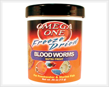 OmegaOne Freeze-Dried Nutri-Treats Blood Worm